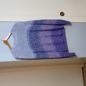 Colourful chunky sweater